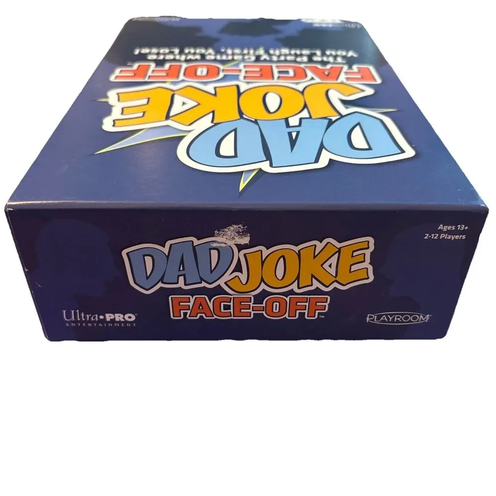 Ultra Pro 2018 Dad Joke Face Off Card Game Ages 13+ 2-12 Players COMPLETE